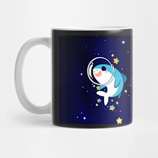 shark in the space Mug